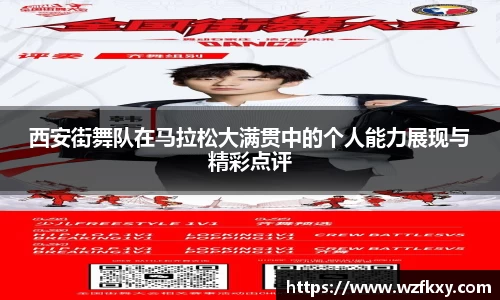 西安街舞队在马拉松大满贯中的个人能力展现与精彩点评
