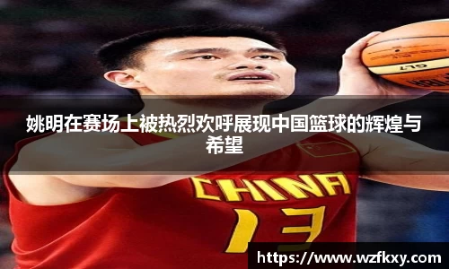 姚明在赛场上被热烈欢呼展现中国篮球的辉煌与希望