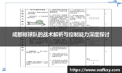 成都排球队的战术解析与控制能力深度探讨